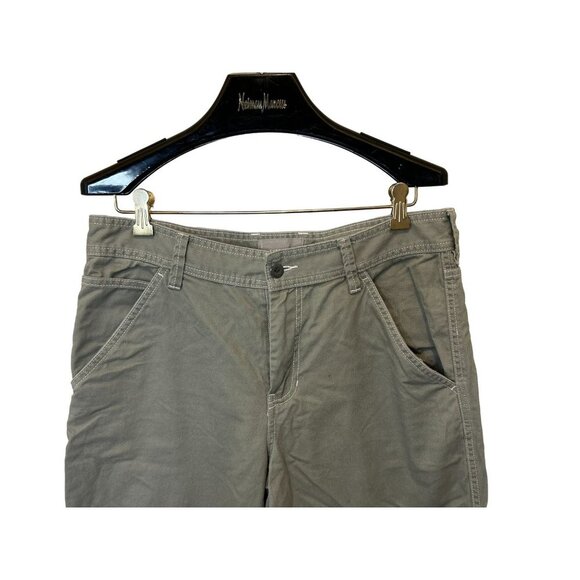 EVERLANE CARGO Pants Cotton Chino Khaki Gray Size 33/32 - Picture 5 of 8